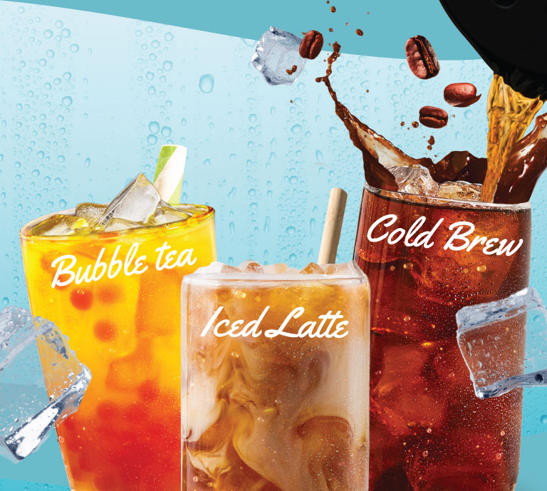 Iced Coffee and Iced Tea in an Instant!