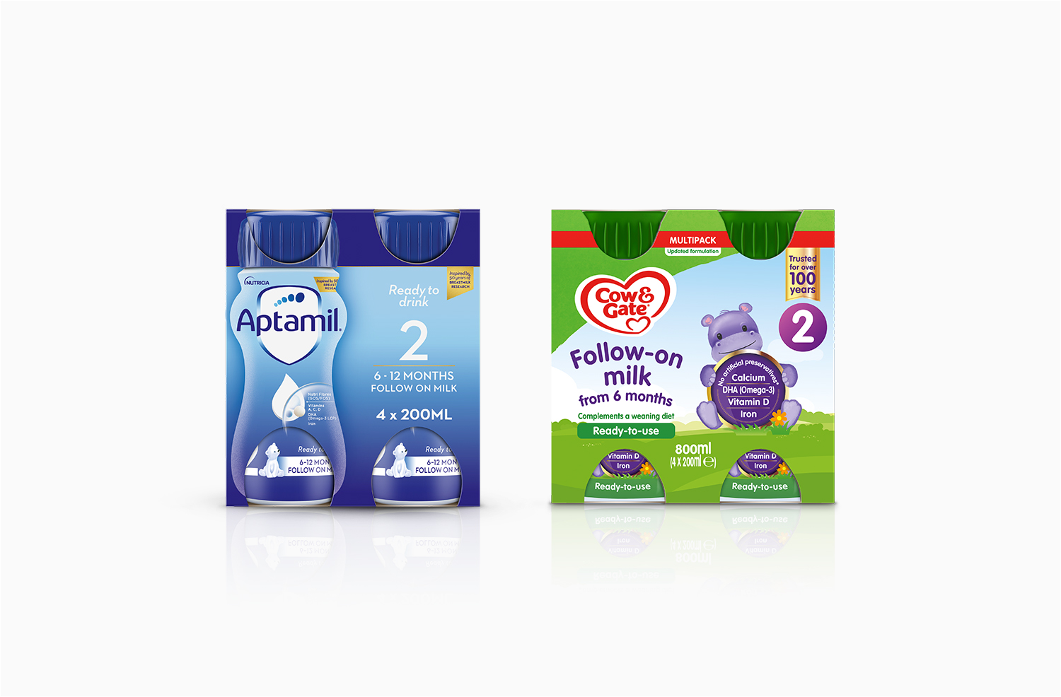 Image of Aptamil and C&G liquid multipacks