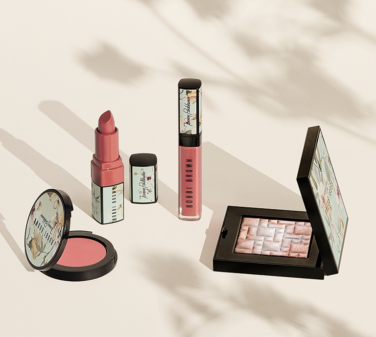 Banner Advertisement for Bobbi Brown with images of Jenny Packham Bridal Collection and shop now button.